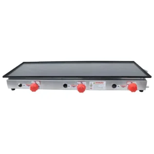 Chapa a Gás Cefaz 90 cm Baixa Pressão 3 Queimadores CS-03