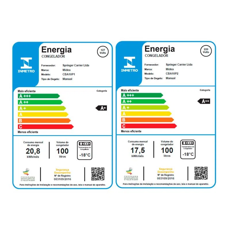 Freezer Horizontal Digital FlexBeer Preto 100L Midea - Imagem 7