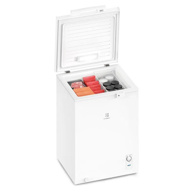 Freezer Horizontal Electrolux Cycle Defrost 143L com função Turbo Freezer Uma Porta (HE150) - Imagem 5