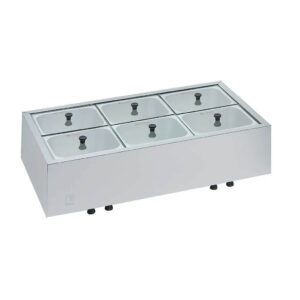 Buffet Térmico 6 Cubas BBMF-6 Edanca 127V Mesa