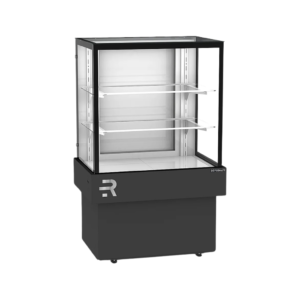 Vitrine Natural Seca Tampo em Vidro 75CM Refrimate 127V Preto CVPS 750