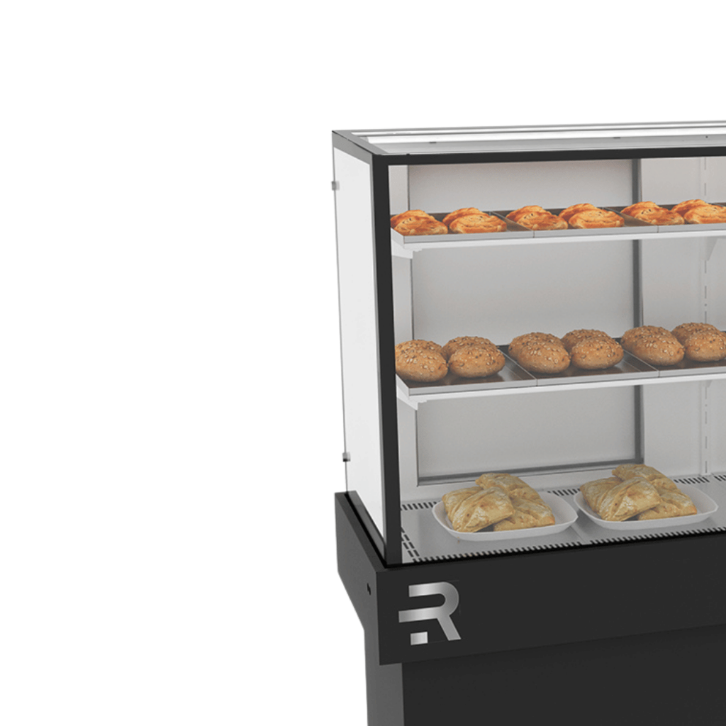 Vitrine Estufa Tampo em Vidro 145CM Refrimate Preto 220V CVPQ 1450 - Imagem 5