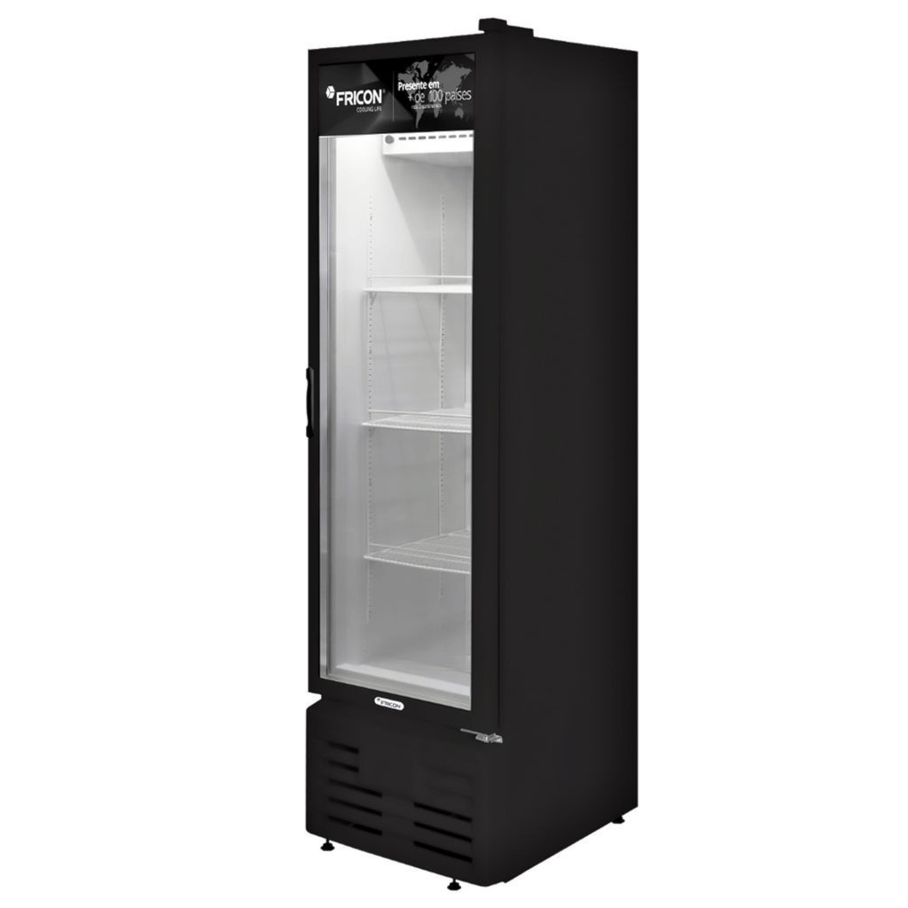 Geladeira Expositora Vertical 284L VCFM-284-2V Fricon 220V Preto