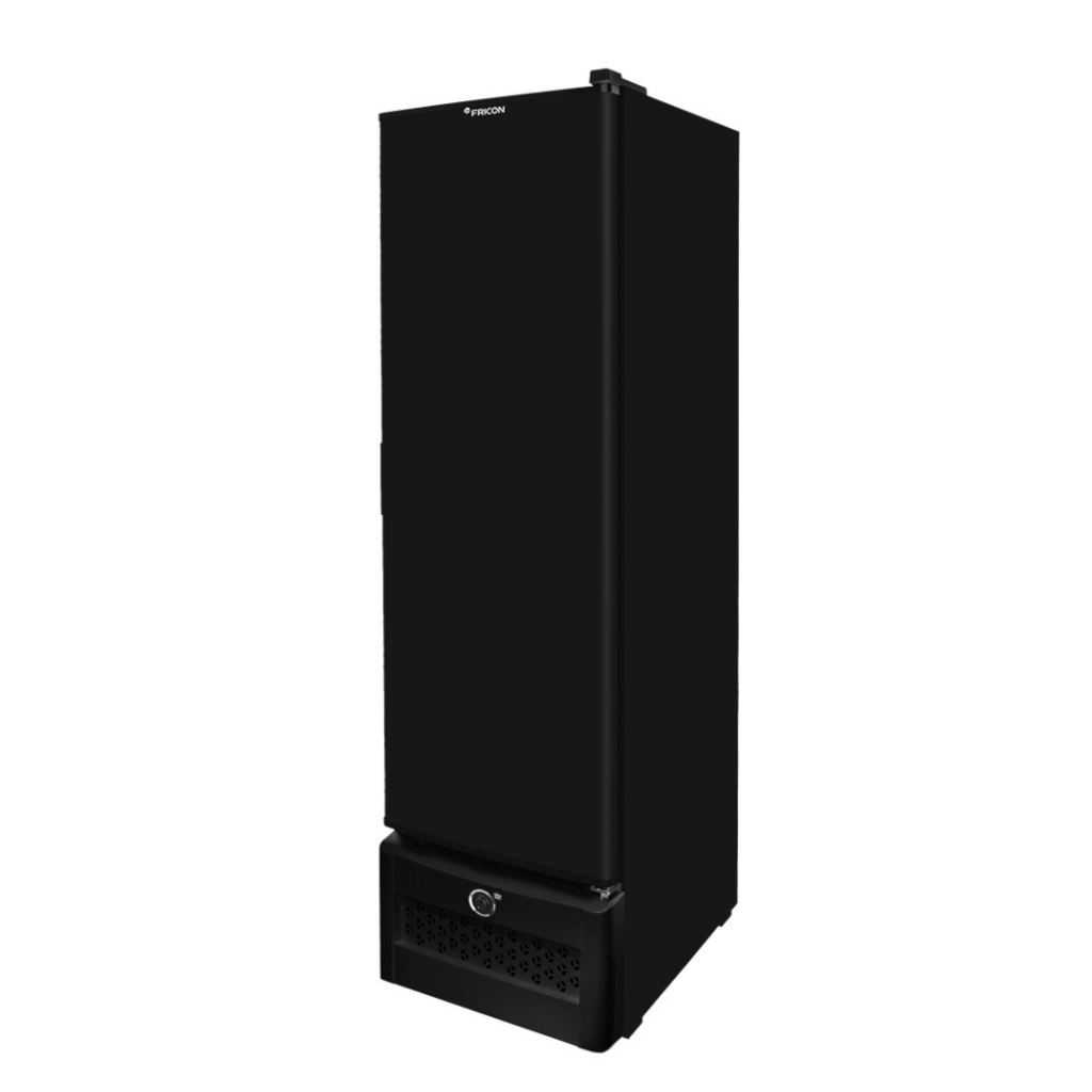 Freezer Vertical Porta Cega 284L VCET-284-1C Fricon 3 Prateleiras 127V Preto