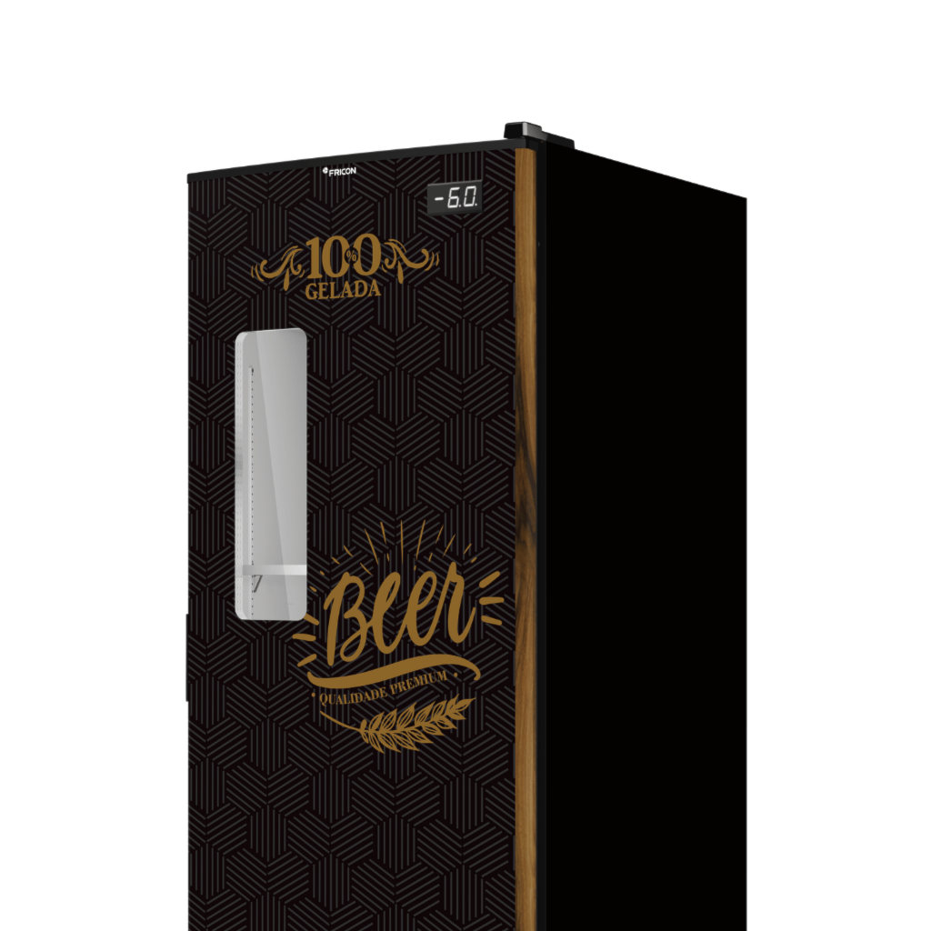 Cervejeira Porta Cega com Visor Adesivada 433L VCFC433-1D Fricon 127V - Imagem 4