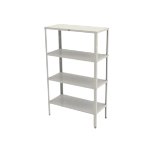 Estante Inox 4 Prateleiras Até 80Kg Progás 180x112x50CM PREST-004