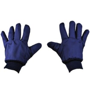 Luva Térmica Nylon para Câmara Fria MAICOL Azul