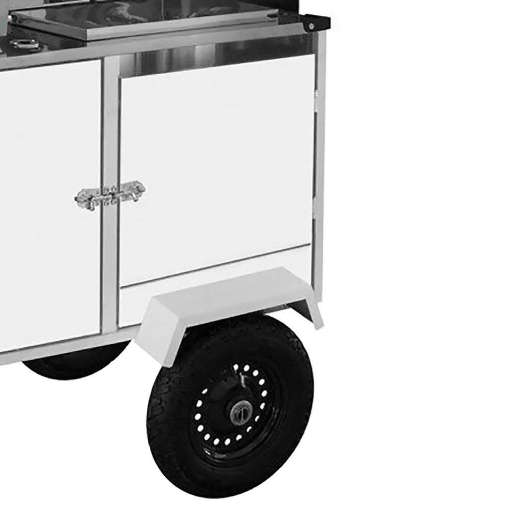 Carrinho de Hot Dog e Lanches Ambulante com Rodas Pneumáticas BL10P/GS Cefaz - Imagem 2