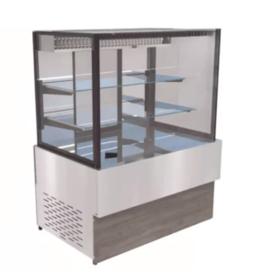 Vitrine Refrigerada Iglu Varci-100 100CM Vidro Reto Serpentina Inox - 127v