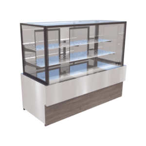 Vitrine Refrigerada 150CM VARPFI-150 2 Pistas Frias Iglu 127V Vidro Reto