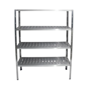 Estante Inox 4 Prateleiras Até 200Kg Imeca 180x140x50CM 3916