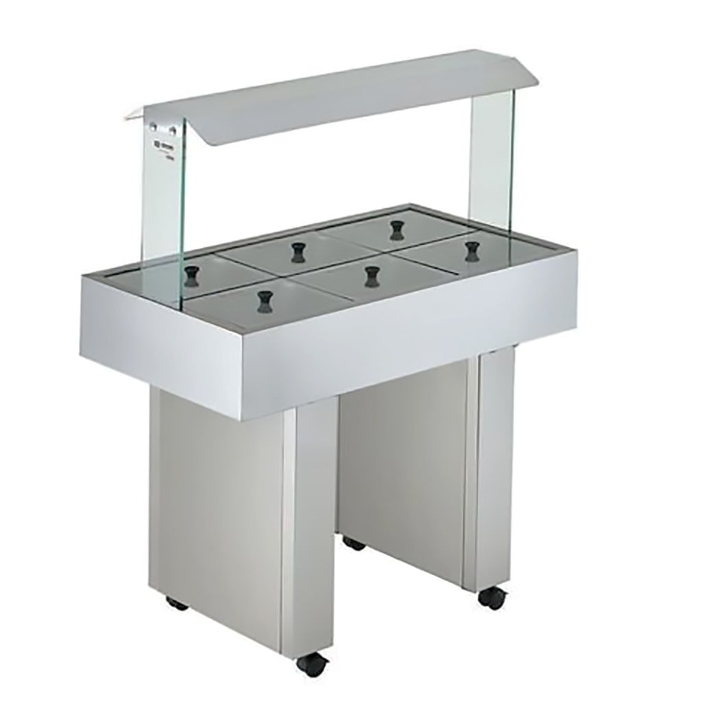 Buffet Térmico 6 Cubas BBMM-6 Edanca 127V - Imagem 2
