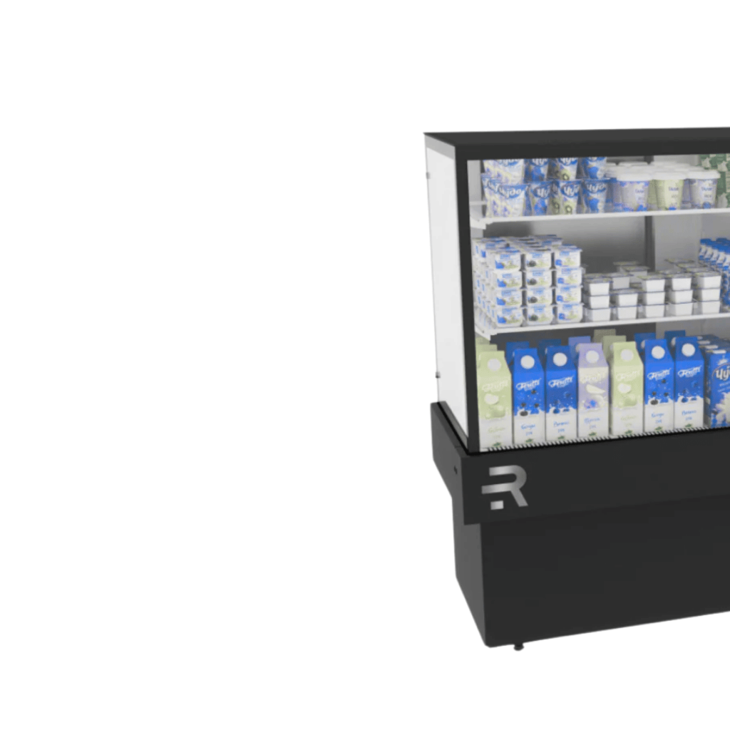Vitrine Refrigerada 145CM Refrimate Ar Forçado 127V Preto CVPRAF 1450 - Imagem 5