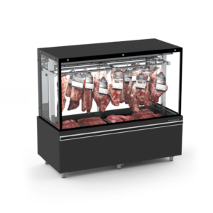 Expositor de Carne 150CM EAVTG-1500-R05 Com Gancheira Refrimate Top Estático 127V Preto