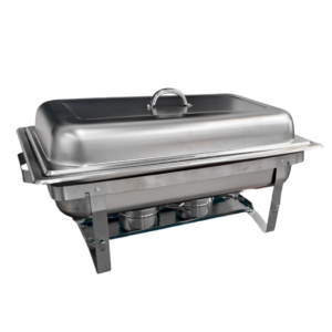 Rechaud Retangular 9L Inox 2 Cubas 9033-2-E Magna