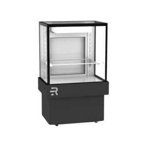 Vitrine Caixa Seca Tampo em Vidro 75CM Refrimate 127V Preto CVPC 750