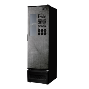 Cervejeira Porta Cega com Visor Adesivada 284L VCFC284 1D Frost Free Fricon 127V