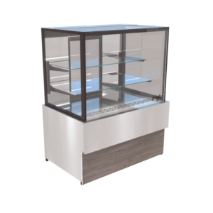 Vitrine Estufa Tampo em Vidro 120CM Iglu Inox 220V VAEI-120