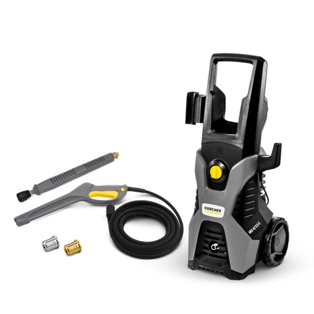 Lavadora de Alta Pressão 1900W HD 4/13 Karcher PROFISSIONAL 127V Cinza - Imagem 4