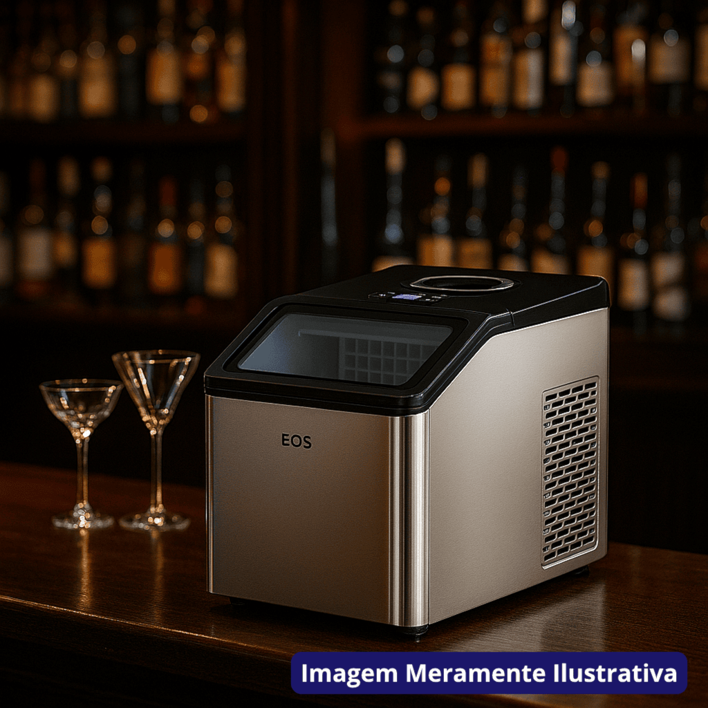 Máquina de Gelo Portatil 35KG/24H ICE COMPACT EOS EMG35 127V - Imagem 4
