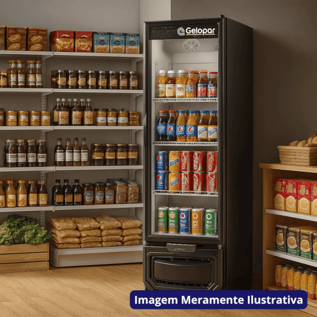 Geladeira Expositora Vertical 570L GRV-57PR Gelopar 220V - Imagem 2