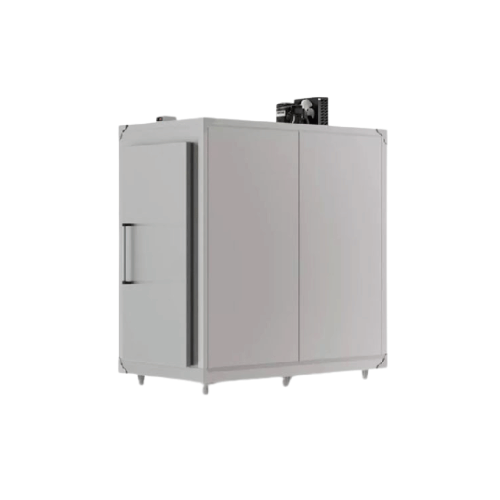 Mini Câmara Fria Frigorífica 4000L 1 Porta com Gancheiras MCVR4000 Refrimate Ar Forçado 220V
