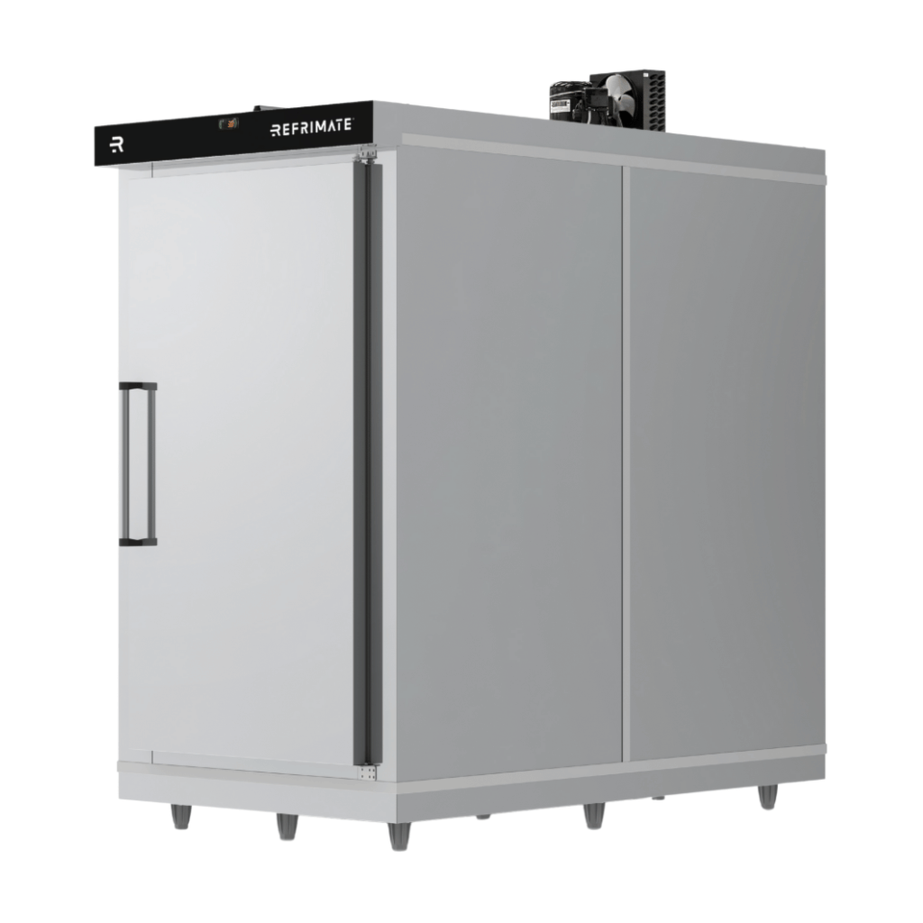 Mini Câmara Fria Frigorífica 4000L Conservadora 1 Porta MCVCO4000 Refrimate Ar Forçado 220V