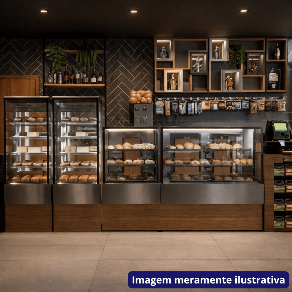 Vitrine Refrigerada Inox 70CM BI-AF070 Iglu 127V - Imagem 4