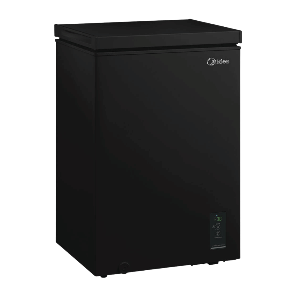 Freezer Horizontal 100L Tripla Ação MDRC151FZD303 Inverter Midea 1 Porta 127/220V Preto
