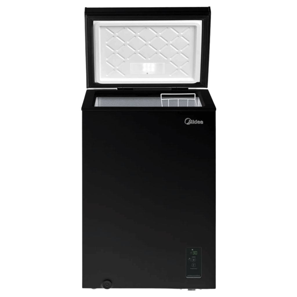 Freezer Horizontal 100L Tripla Ação MDRC151FZD303 Inverter Midea 1 Porta 127/220V Preto - Imagem 5